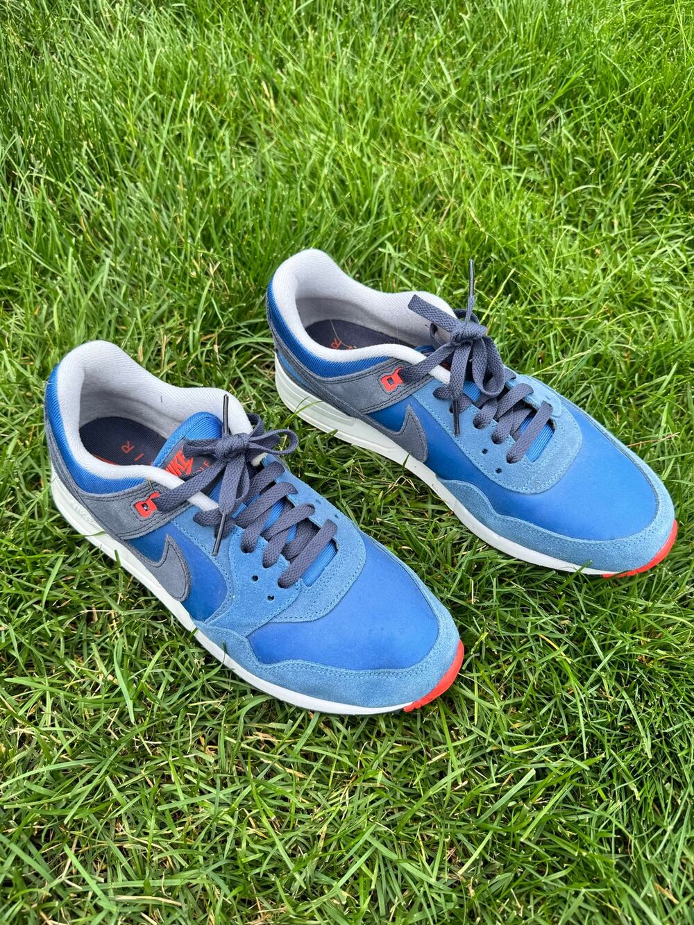 Nike Air Pegasus 89 G Golf Shoes Star Blue Picante Red Men's 9.5
